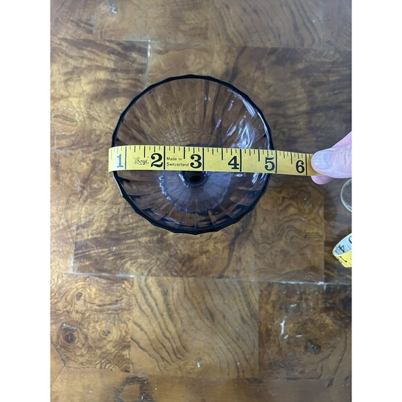 AMETHYST PEDESTAL SUNDAY CUP, Or Cute CANDY DISH - Picture 3 of 7